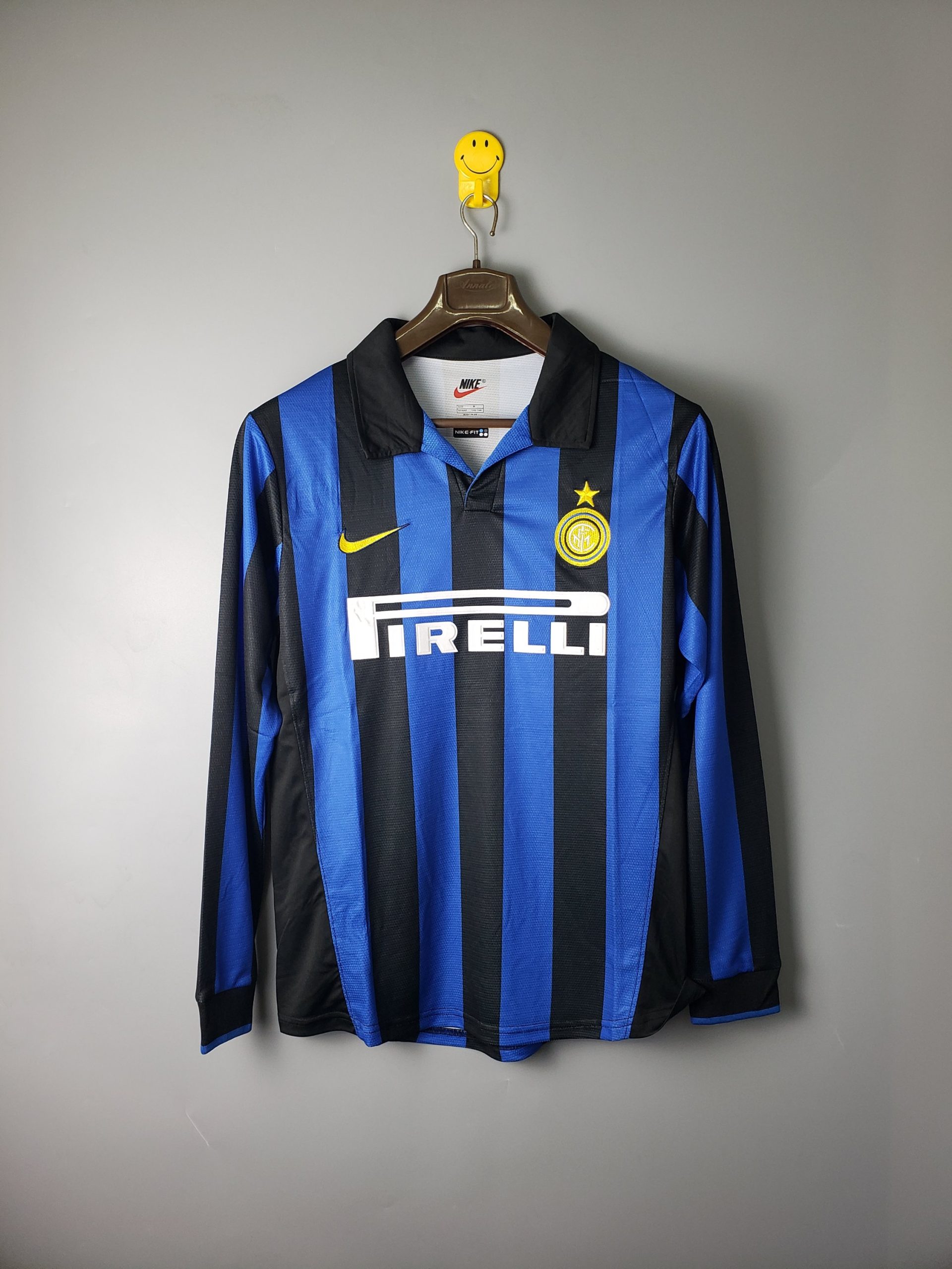 Camiseta Retro Inter Milan 98-99 Local (Manga larga) – FutbolCamis©